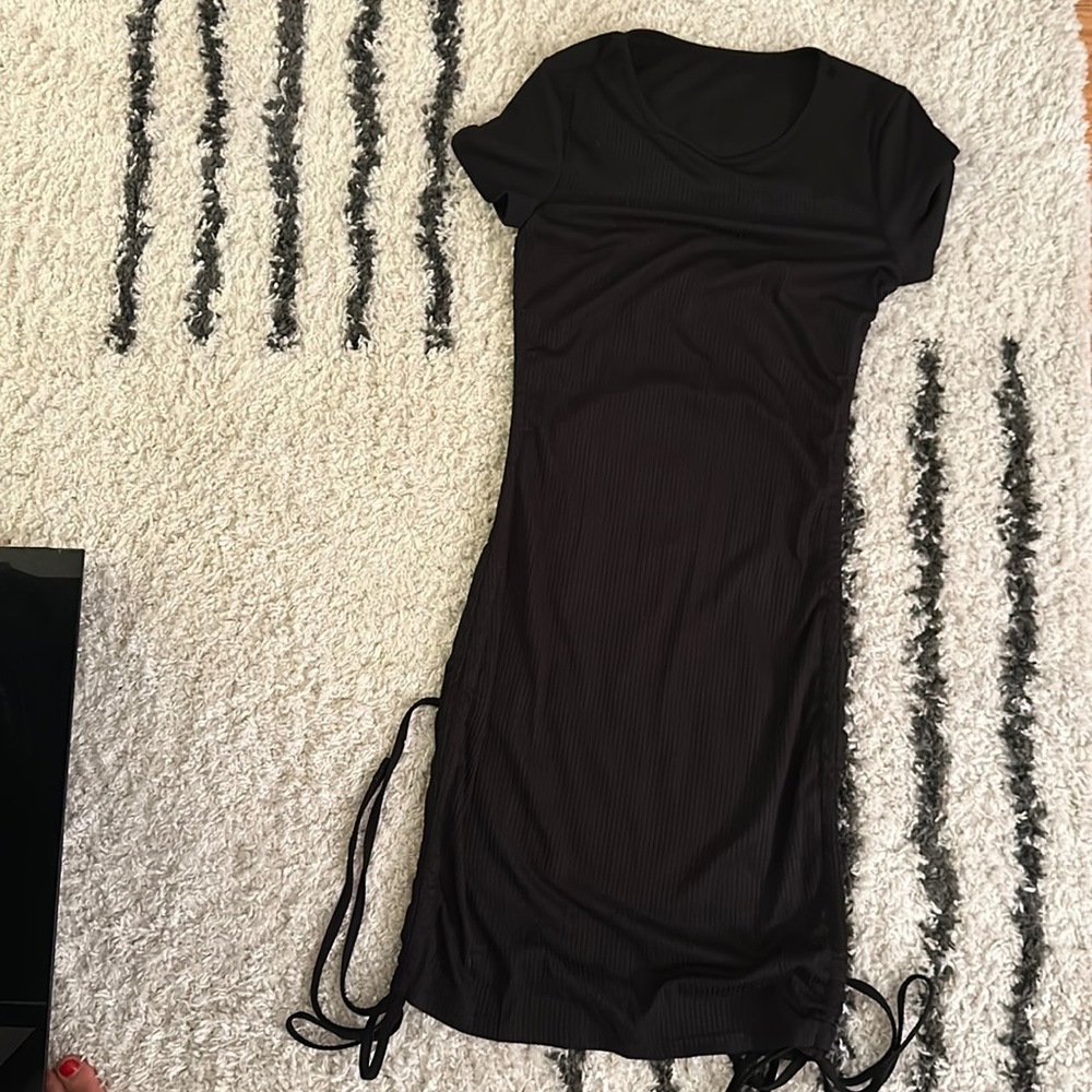 Shein black stretch dress - size 4